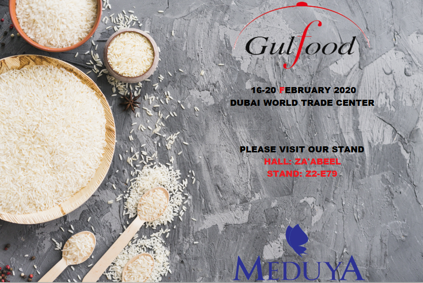 WE ARE AT GULFOOD FAIR DURING 16-20 FEBRUARY 2020